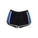 Adidas Athletic Shorts: Black Color Block Activewear - Women's Size Small