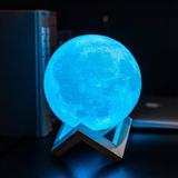 Flash Popup Moon Night Light Plastic in Blue | Wayfair FS-MOON10