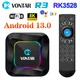 VONTAR-R3 RGB TV Box Android 13 Rockchip RK3528 prise en charge de la vidéo 8K BTpig WiFi 6