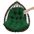 Coussin de panier de balançoire imperméable coussin de siège épais et doux coussin de chaise en