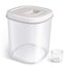 Prep & Savour Deeba Food Storage Container Plastic in White | 11.6 H x 9.5 W x 9.5 D in | Wayfair 110DB903DC824CE5AD2BB6FFC82198BD