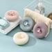 D-GROEE Bath Shower 3D Spiral Knitting PA Material Japanese Bath Mesh Pouf Shower Ball Body Scrubber Exfoliating Bath Sponge for Women and Men