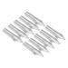 Uxcell 1mm Line Width Fountain Pen Nib Replacement 304 Stainless Steel for Drawing Writing 10 Pcs