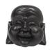 Novica Handmade Laughing Monk Wood Sculpture