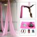 Wuzstar 2.8Mx2.8M Aerial Nylon Yoga Swing Hammock 3 Yard Cloth Trapeze Sling Antigravity Pilates Kit for Improved Flexibility