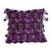 Novica Handmade Coban Culture In Purple Cotton Cushion Cover