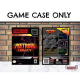 Super Metroid: Legacy | (SNESDG-V) Super Nintendo Entertainment System - Game Case Only - No Game