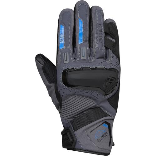 Ixon MS Skeid Motorradhandschuhe, grau-blau, Größe XL