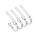 Wall Nails 4 Pack Christmas Stocking Holder Low Profile Metal Stocking Hook Christmas Fireplace Hooks Locker Decorations for Girls