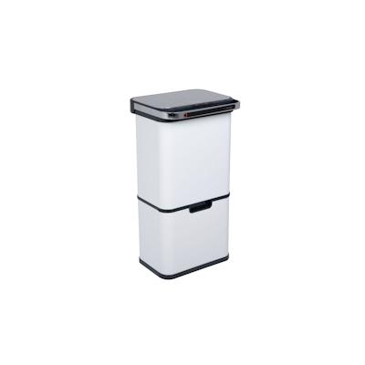SVITA Sensor-Mülleimer 60L mit Ozon-Selbstreinigung und Aktivkohle-Filter Weiß Image