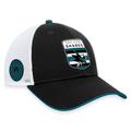 Men's Fanatics Branded Black San Jose Sharks 2023 NHL Draft On Stage Trucker Adjustable Hat