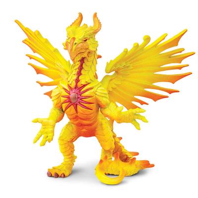 Sun Dragon Toy Figure, .28 LB, Multi-Color