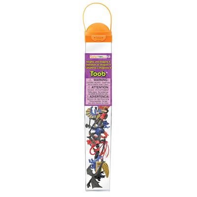 Safari Ltd Knights & Dragons 2 TOOB Toy Figure Set