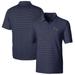 Men's Cutter & Buck Navy Seattle Seahawks Helmet Forge Pencil Stripe Stretch Polo