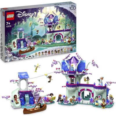 Konstruktionsspielsteine LEGO "Das verzauberte Baumhaus (43215), LEGO Disney" Spielbausteine bunt Kinder Ab 6-8 Jahren