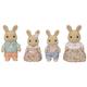 Sylvanian Families L5706 Milchhasen Familie - Figuren für Puppenhaus