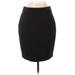 H&M Casual Skirt: Black Solid Bottoms - Women's Size 10