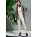 Zara Pants & Jumpsuits | (65% Off) Nwt Zara Crescent Button High Rise Pants/Leggings M Bloggers Favorite | Color: Cream/Tan | Size: M