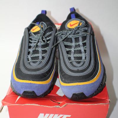 Nike Shoes | Nike Air Max 97 Acg Terra Db4611-400 Black Concord Red Shoes Men’s Size 12 | Color: Black/Purple | Size: 12