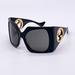 Gucci Accessories | New Gucci Oversized Black Women Sunglasses Gucci Gg1255s 001 | Color: Black/Gold | Size: Os