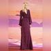 Gucci Dresses | Gucci 2014 Resort Heart On My Sleeve Midi Dress 42 | Color: Pink/Purple | Size: 6