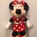 Disney Toys | Minnie Mouse Plush 9" Disney Parks Vintage Red Dots Toy Stuffed Animal Like New | Color: Black/Red | Size: Os
