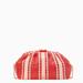 Kate Spade Bags | Kate Spade Scrunchy Striped Convertible Kiss-Lock Straw Clutch, Tomato Red Nwt | Color: Red | Size: Os