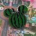Disney Accessories | Disney Parks Watermelon Fruit Mickey Head Completer Hidden Mickey Pin 20 | Color: Green/Silver | Size: Os