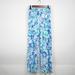 Lilly Pulitzer Pants & Jumpsuits | Lilly Pulitzer Women's Xxs Blue Floral Pull On Stretch Pants Flared Leg Elastic | Color: Blue/White | Size: Xxs