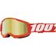 100% Strata 2 Essential Chrome Jugend Motocross Brille, orange