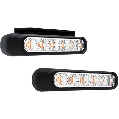 Frontblitzer / Straßenräumer FT-200 led 95200 12 v, 24 v, 36 v über Bordnetz Einbau Orange - Fristom