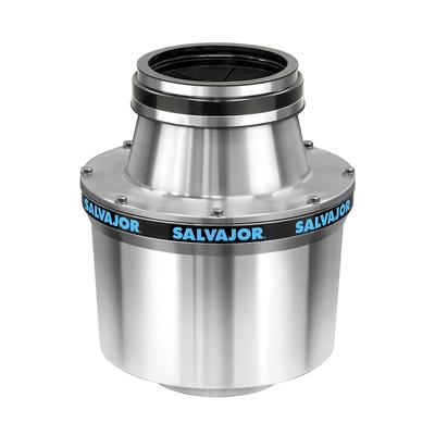 Salvajor 200-CA-MSS 2083 Complete Disposer Package, 2 HP, 12 in Cone, 208/3 V