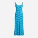 Gwyneth V-neck Cupro-blend Slip Dress In Stripe