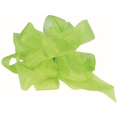 Citrus Green Chiffon Ribbon