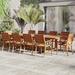 Amazonia 11pc FSC Certified Wood Brohu Oudoor Patio Dining Set