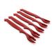 Kitchen Supply Wholesale Sea Sheller Shellfish Cracking Tool For Crab, Lobster, Prawns, & Shrimp, 10-pack in Red | Wayfair 7780