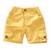 Baby Toddler Boys Shorts Kids Solid Spring Summer Cotton Shorts Clothes For 6-7 Years