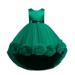 Girl Summer Clothes Spring Summer Print Performance Ruffle Sleeveless Party Decorations Princess Dresses For Girls