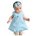Summer Dresses For Girls Maxi Outfit Baby Sleeveless Bow Set Casual Headband Skirt Formal Dress