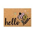 Fall Plush Throw Summer Welcome Sign Hello Sunshine Doormat Funny Cute Doormat Door Mat Welcome Friends Doormat Funny Doormat New Home Door Mat Plush Throw