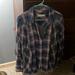 Free People Tops | Free People Flannel Shirt | Color: Blue/Pink | Size: M