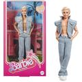 Barbie The Movie - Puppe Filme Fans, Ken Puppe zum Sammeln mit Jeansoutfit und original Ken-Unterwäsche, als Geschenk für Kinder ab 3 Jahren geeignet, HRF27