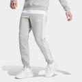 Sporthose ADIDAS SPORTSWEAR "M 3S FL TC PT" Gr. 4XL, N-Gr, grau (medium grey heather) Herren Hosen Trainingshosen