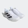 Hallenschuh ADIDAS PERFORMANCE, Gr. 44,5, schwarz-weiß (cloud weiß, core schwarz, cloud weiß), Synthetik, Textil, sportlich, Schuhe, geeignet für jeden Hallensport