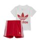 adidas SHORT TEE SET girls's Sets & Outfits in Multicolour