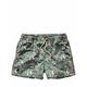 OAS Herren Schwimm-Shorts Regular Fit Gruen bedruckt