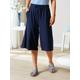 Avena Damen Hosen-Rock Blau einfarbig