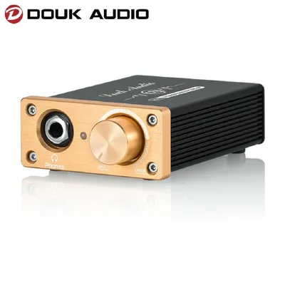 Douk Audio U3 Mini Pure aqA Sauna Phone Amplifier HiFi Ultra-spirit Home Desktop Stereo Amp