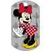 Minnie Mouse Dog Tag Military Shape