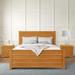 Caroline Wooden Platform Bed in Queen and King sizes and multiple colors